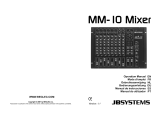 JBSYSTEMS MM-10 MIXER de handleiding