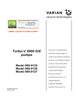 Varian Turbo-V 2000 ICE Instructions For Use Manual