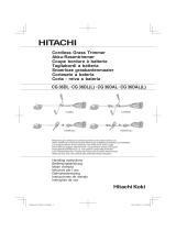 Hitachi CG36DAL(L) Handleiding