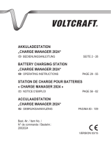 VOLTCRAFT CHARGE MANAGER 2024 Operating Instructions Manual