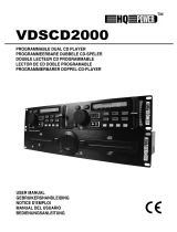 HQ-Power VDSCD2000 Handleiding