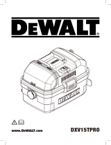 DeWalt DXV15TPRO Handleiding