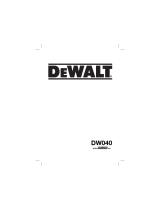 DeWalt DW040P Handleiding