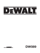 DeWalt DW089KD Handleiding
