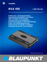 Blaupunkt BGA 450 de handleiding