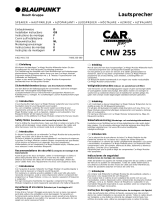 Blaupunkt CAR MODULAR magic CMW 255 de handleiding