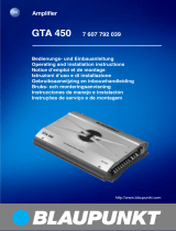 Blaupunkt GTA 450 de handleiding