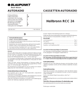 Blaupunkt HEILBRONN RCC 24 de handleiding