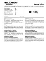 Blaupunkt IC 109 de handleiding