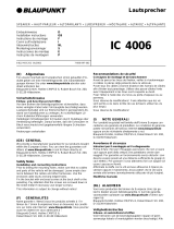 Blaupunkt IC 4006 de handleiding