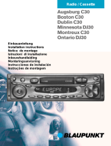Blaupunkt ONTARIO DJ30 de handleiding