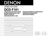 Denon DCD-F101 de handleiding