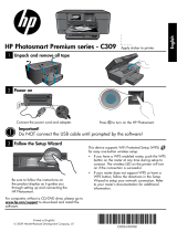 HP Photosmart Premium All-in-One Printer series - C309 de handleiding