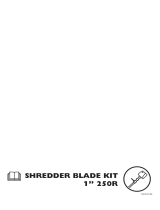 Husqvarna SHREDDER BLADE KIT 1 250 R de handleiding