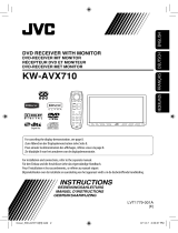 JVC KW-AVX710 - DVD Player With LCD Monitor Handleiding