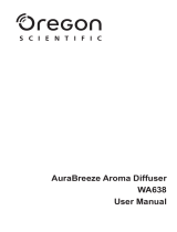 Oregon Scientific AURABREEZE WA638 Handleiding