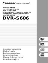 Pioneer DVR-S606 de handleiding