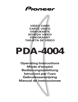 Pioneer PDA-4004 de handleiding