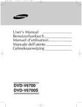 Samsung DVD-V6700S Handleiding