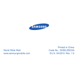 Samsung HM3100 Handleiding