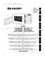 Sharp R-333 de handleiding