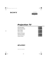 Sony KP-41PX1 de handleiding