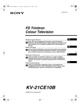 Sony kv-21ce10 de handleiding