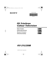 Sony kv 21ls 30 de handleiding