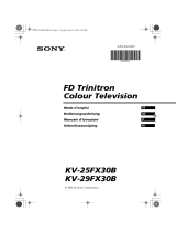 Sony KV-29FX30B de handleiding