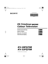 Sony KV-28FQ70B de handleiding