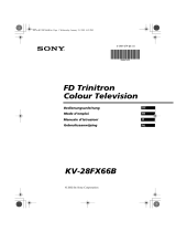 Sony KV-28FX66B de handleiding