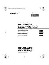 Sony KV-32LS60B de handleiding
