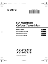 Sony KV-21CT1B de handleiding