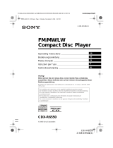Sony CDX-R6550 de handleiding