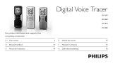 Philips voice tracer lfh 860 2gb Handleiding