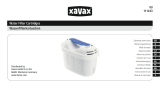 Xavax Water Filter Cartridges Handleiding