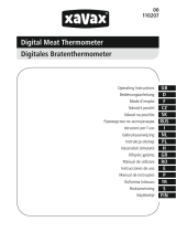 Xavax Digital Roasting Thermometer Handleiding