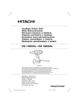 Hitachi DS 14DSAL de handleiding