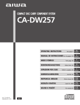Aiwa CA-DW257 EZS Handleiding
