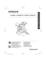 Hitachi C 8FSE de handleiding
