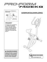 Pro-Form 740 Ekg Bike Handleiding