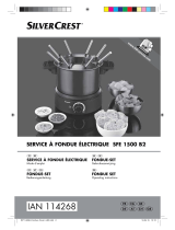 Silvercrest SFE 1500 B2 Operating Instructions Manual