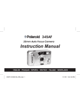 Polaroid 345af Handleiding