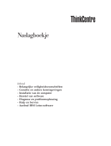 Lenovo ThinkCentre M52 Naslagboekje Manual