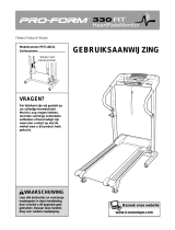 Pro-Form 330rt Treadmill Handleiding