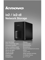 Lenovo Iomega ix2 Snelstartgids
