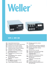 Weller WR 2 Original Instructions Manual