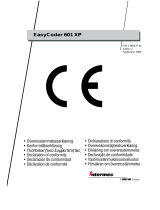 Intermec EasyCoder 601XP Supplementary Manual