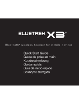 BlueTrek X3 Snelstartgids