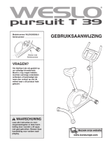 Weslo Pursuit T 39 Exercise Bike Handleiding
